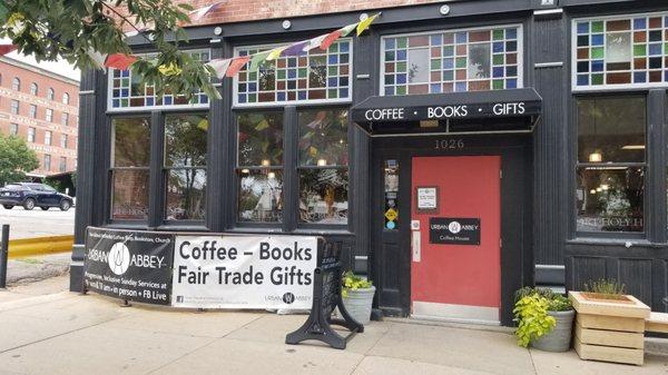 The Urban Abbey is a wonderful and inclusive coffee establishment in Omaha.