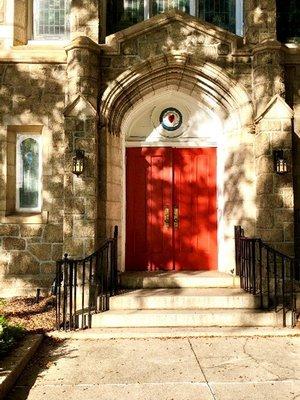 St. Paul's red door