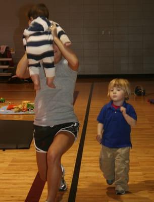 Mommy and Me Lunges