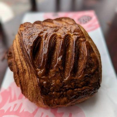 Baked dents. Pain au Chocolat.