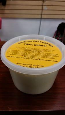 100% White shea butter. 16oz $9 free shipping