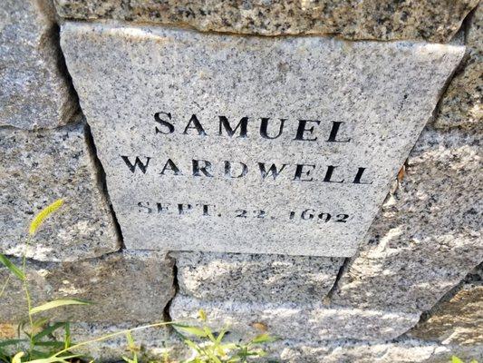 Samuel Wardwell hung 1692