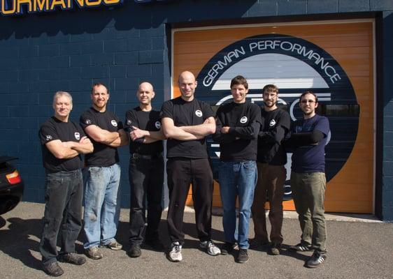 The whole GPS Team from left- Peter, Chris, Keith, Marc, Alex, Nick and Rob!~