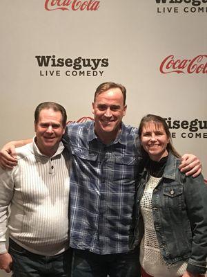 Just left another great Wiseguys show. Matt Iseman. He's here for two more shows. Funny, clean spontaneous. Definitely worth going to see!