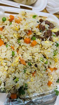 Beef fried rice