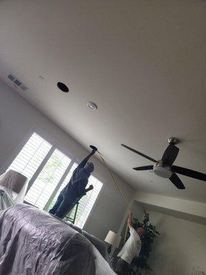 Installing speakers into my ceiling