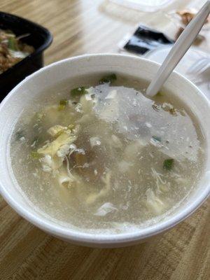 Egg drop soup