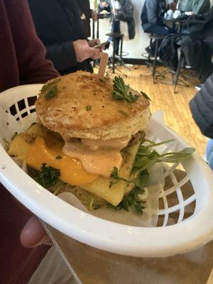 Breakfast sandwich