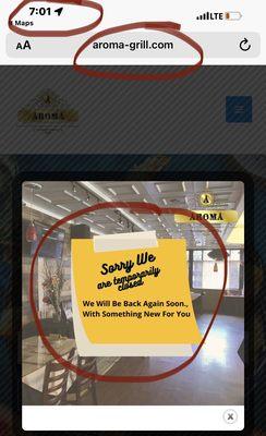 Call ahead. Yelp may said it's open, but it was closed on a Sun. in July 2022 @ 7pm. No online orders either contrary to their voicemail