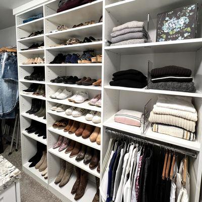 Primary closet potential!