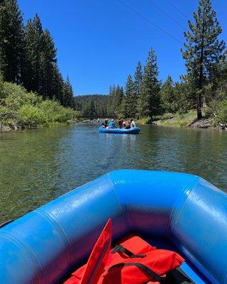 View from the boat