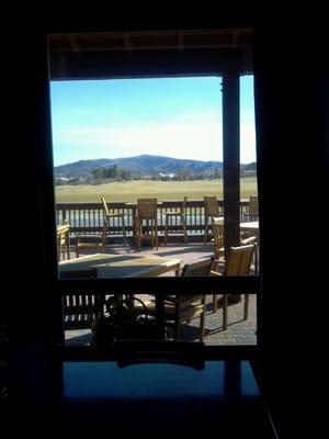 Manzanita grill in the Antelope Golf clubhouse..amazing views..outside dining available in season