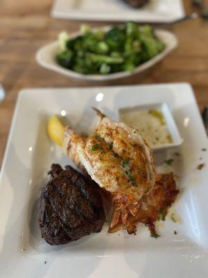 Surf and Turf(Filet with Lobster tail)