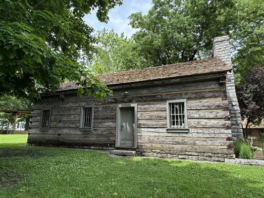 Courthouse site at Constitution Square State Historic Site in May 2024