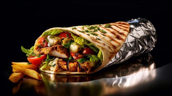 Chicken Shawarma Wrap, Halal Food Near Me, Turkish Restaurants