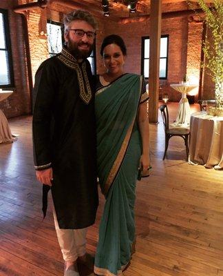 My saree was so beautiful and altered perfectly!