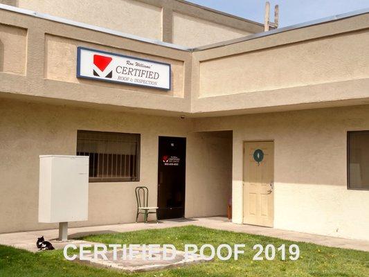 Our office at Certified Roof & Inspection.
 #roof #roofing #contractors #inspection #services