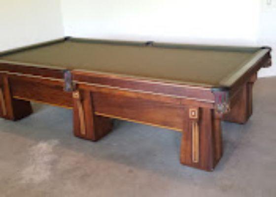 9' Antique Pool Table