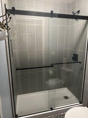 DreamLine shower door.