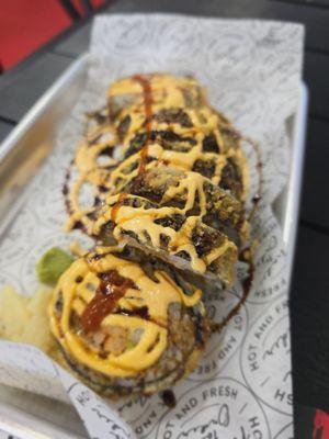 Fried tiger roll