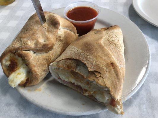 Hearty Stromboli!  Delicious!