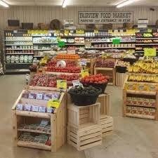 Produce Department inside store