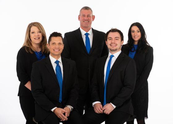 2022 Mortgage Specialists Team: Jennifer, Jonathan, Brent, Sarah, and Ben