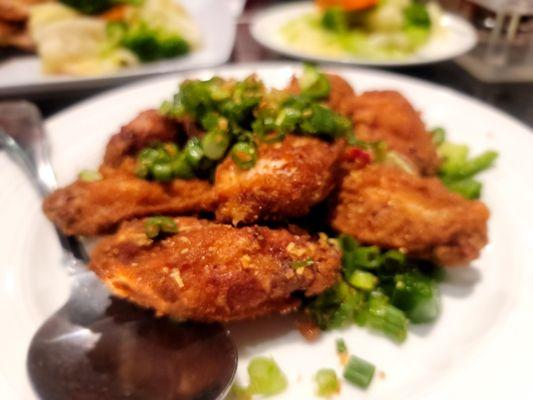 Salt and Pepper Chicken Wings