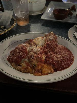 Stuffed shells, Florentine