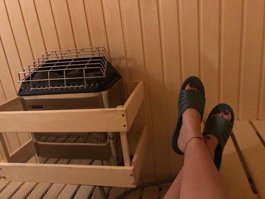 Dry sauna