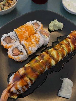 Caterpillar Roll & Alaskan Roll