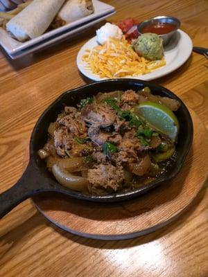 Carnitas Fajitas, a go to lunch option!