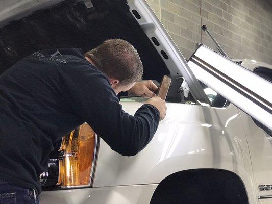 Chevrolet fender repair