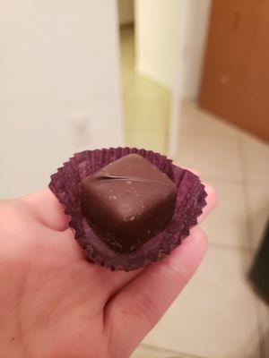 Dark caramel truffle. I love their caramel!