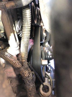 Water pump failing