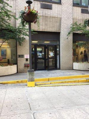 Entrance to 115 East 34th Street Post Office. WATCH YOUR STEP!!!