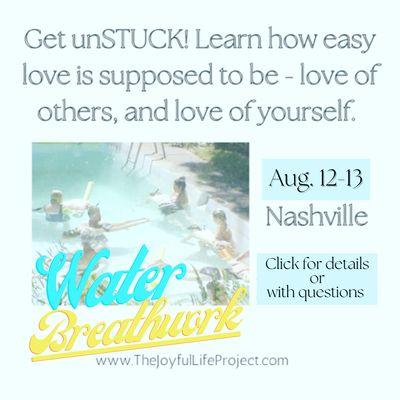 Experience Water Breathwork! Learn how your birth and womb experience affects your relationships, & how to reprogram them. Aug 12-13, 2023