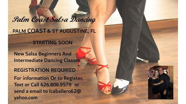 Salsa Dancing Classes in Palm Coast & St Augustine, Florida