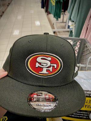 New Era snapbacks .  NFL store and fanatics  sell these for around $35. $9.99 here