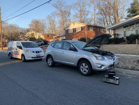 Mobile Car Battery Replacement Service at Home.