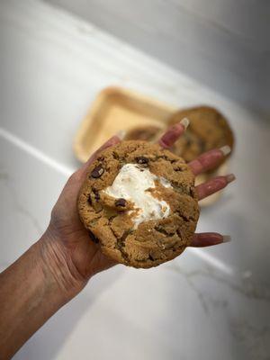 Huge cookies and are delicious