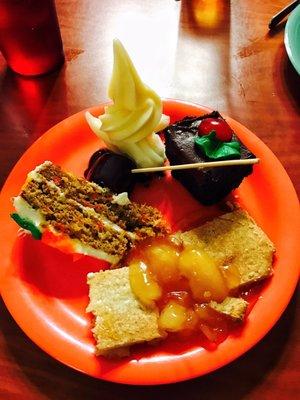 Desserts Plate