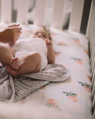 We carry a full selection of blankets, sheets, and changing pad covers by Little Unicorn.