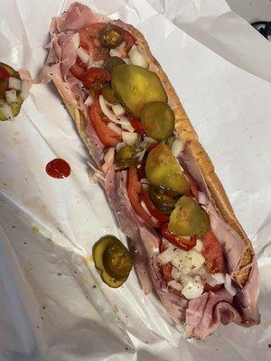 Italian hoagie