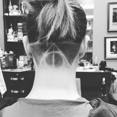 I go see Taylor for my undercut designs she is awesome.