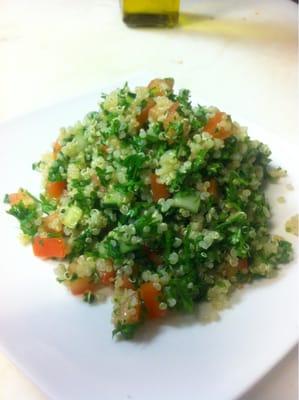 Quinoa tabouli salad...