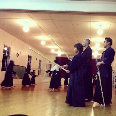 Kendo practice