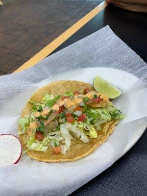 Shrimp taco