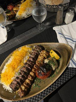 Lamb koobideh 1. Chicken Shish Kebob