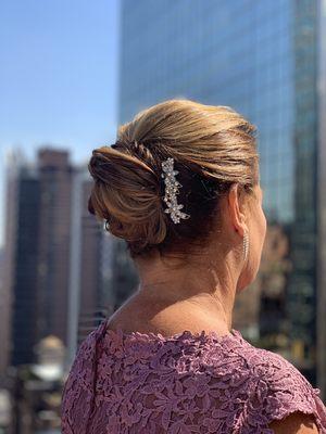 Special occasion updo